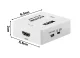 AV RCA uz HDMI Signāla Adapteris HD Pārveidošanai | AV RCA to HDMI Signal Adapter for HD Conversion