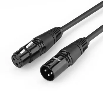 Ugreen AV130 66717 audio kabelis XLR (female) - XLR (male), 2 m, melns