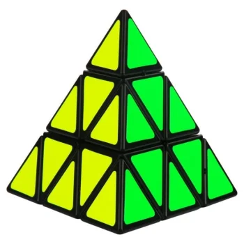 Ikonka Pyraminx loģikas spēle - puzles kubs, 9.7 cm