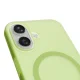 Puro Daylight MagSafe saderīgs silikona vāciņš iPhone 17, Translucent Green