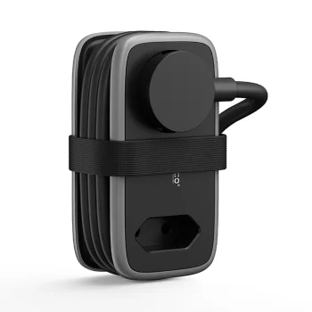 Orico APP 5in1 strāvas pagarinātājs 2x AC, 2x USB-A, 1x USB-C 15.5W 1.1m, melns