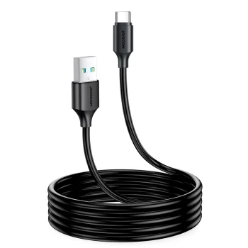 Joyroom Long-Lasting Series A9 USB-A uz USB-C kabelis 3A 2m, melns