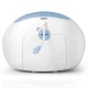 Mazuļu monitors Alecto DBX-85 ECO DECT, balts/zils