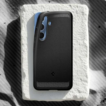 Spigen Rugged Armor Mag vāciņš Samsung Galaxy S25, Matte Black