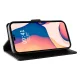 iPhone 16 Pro Max atverams vāciņš maciņš grāmatiņa Leather Book Case, melns