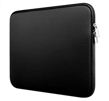 Neoprēna vāciņš portatīvajam datoram, 14-15.6", Melns