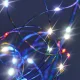 Dekoratīvās LED virtenes uz stieples 10m 100LED, Daudzkrāsainas