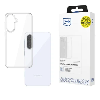 Vāciņš 3mk Armor Case viedtālrunim Samsung Galaxy A36 5G, caurspīdīgs
