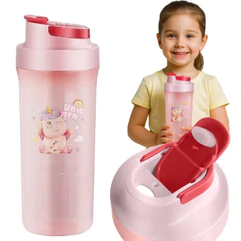 Bērnu ūdens pudele 500ml, rozā