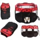 Saliekama auduma manēža sētiņa kucēniem, kaķēniem - 70cm x 45cm, Dažādas krāsas | Fabric Playpen Arena for...