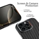 Tech-Protect Ion Carbon MagSafe vāciņš iPhone 16 Pro Max, melns/pelēks