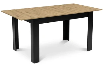 Izvelkams ēdamgalds 120-160x80 cm 4-6 personām, artisan ozols