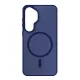 3mk Smoke MagCase vāciņš priekš Samsung Galaxy S25, zili caurspīdīgs