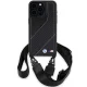 BMW M Edition Carbon Stripe & Strap vāciņš priekš iPhone 15 Pro Max, melns