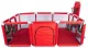 Lielā bērnu rotaļu manēža / laukums / sausais baseins, Dažādas krāsas | Safety Children\'s Playpen