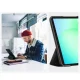 Tech-Protect Samsung Galaxy Tab A9 atverams vāciņš maciņš grāmatiņa SmartCase, melns