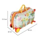 Bērnu ceļojumu soma ar riteņiem, koferis, čemodāns-sēdeklis, Zoo | Kids Travel Luggage Bag Ride On Suitcase