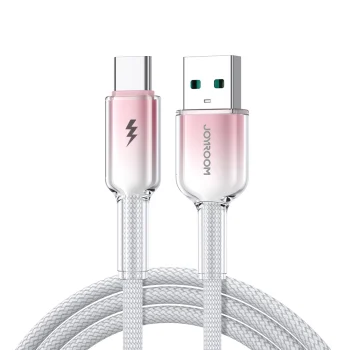 USB-A uz USB-C kabelis Joyroom S-A42 3A 1.2m Balts
