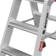 Saliekams pakāpienu sols Hailo Master D80, 2 x 3 pakāpieni