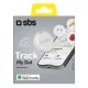 SBS Track My Circle meklētājs ar Apple Find My atbalstu, balts