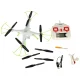 Drone Quadrocopter RC Syma X5HW 2,4GHz Camera Wi-Fi, Balts | Drons ar Kameru Kvadrokopters