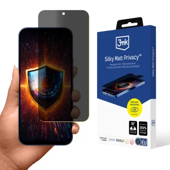 3mk Silky Matt Privacy matēta privātuma aizsargplēve Xiaomi Redmi 17 4G / 5G