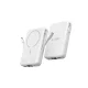 Ārējais akumulators Tech-Protect LifeMag PB31 10000mAh ar MagSafe, balts