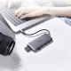 Choetech HUB-M15 9-in-1 USB-C centrmezgls (HDMI, VGA, RJ45, SD/TF), Pelēks