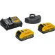 DeWalt DCG405S2T-QW akumulatora leņķa slīpmašīna 18V 125 mm (2x 3.5Ah)