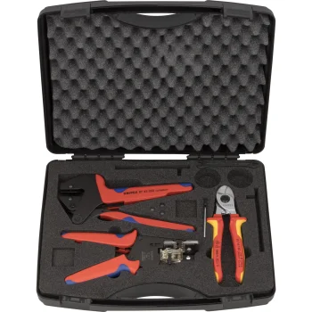 KNIPEX 97 91 01 instrumentu koferis fotoelementu sistēmām