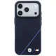 BMW M Tire Track Blue Line MagSafe vāciņš iPhone 18 Pro / 17 Pro, tumši zils