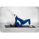 Neo-Sport NS-954 masāžas rullis 33x14 cm, melns/zils