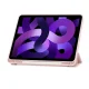 Tech-Protect iPad Air 10.9 (2020/2022) / 11 (2024) atverams vāciņš maciņš grāmatiņa SmartCase Pen, rozā