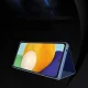 Atverams vāciņš Clear View Case priekš Samsung Galaxy A73 ar statīva funkciju, rozā