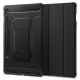 Samsung Galaxy Tab S9 FE 10.9\'\' (SM-X510 / X516B) Spigen Rugged Armor Book Case Cover, Black | Planšetes Vāciņš...
