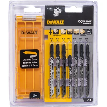 DeWalt DT2298-QZ figūrzāģa asmeņu komplekts, 14 gab.