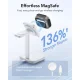 ESR Orbit HaloLock MagSafe maciņš AirPods Pro 3 austiņām, pelēks un melns