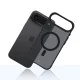 3mk Smoke MagCase vāciņš iPhone 17 Air, daļēji caurspīdīgs melns
