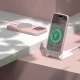 Etteri Silicone Mag vāciņš Apple iPhone 15 Pro 6.1\" gaiši rozā