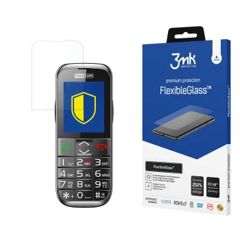 3mk FlexibleGlass hibrīda aizsargstikls tālrunim Maxcom MM720