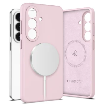 Tech-Protect Samsung Galaxy S26 vāciņš Silicone MagSafe, rozā