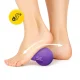 4Fizjo 504 dubultā masāžas bumbiņa, silikona, violeta