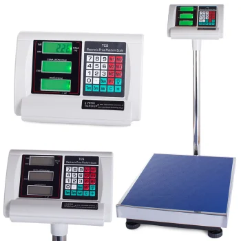 Platformas svari noliktavai ar LCD displeju, līdz 300 kg, 50x40 cm