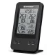 Bresser 7002531 3-in-1 profesionālais anemometrs ar bāzes staciju, melns