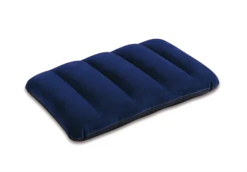 Intex piepūšams velūra spilvens 43x28x9 cm, tumši zils
