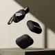 Austiņu maciņš Ringke Silicone priekš AirPods Pro 3 ar karabīni, melns