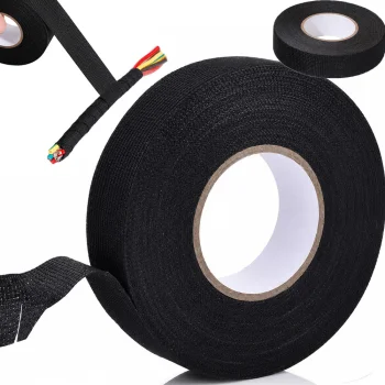 Auduma izolācijas lenta 15mm x 15m, melna