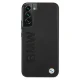 BMW Signature Logo Imprint vāciņš Samsung Galaxy S22+, Melns