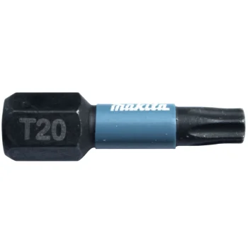 Skrūvgrieža uzgaļi Makita B-63672 Impact Black T20 x 25 mm, 2 gab.