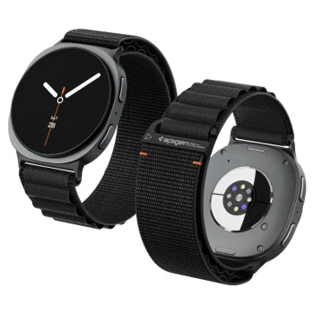 Pulksteņa siksniņa Spigen WBF1 Samsung Galaxy Watch 40/44/46 mm, melna